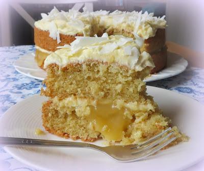 Coconut & Lemon Cake