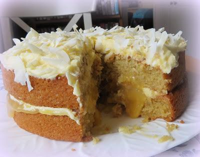 Coconut & Lemon Cake