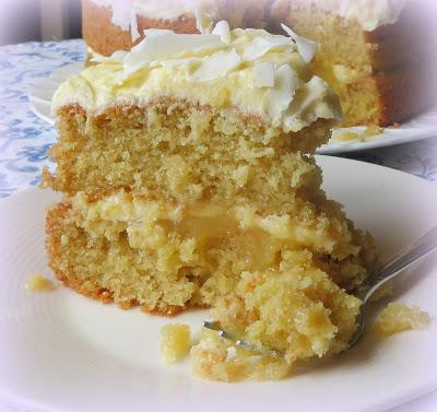 Coconut & Lemon Cake