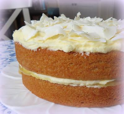 Coconut & Lemon Cake