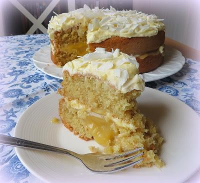 Coconut & Lemon Cake