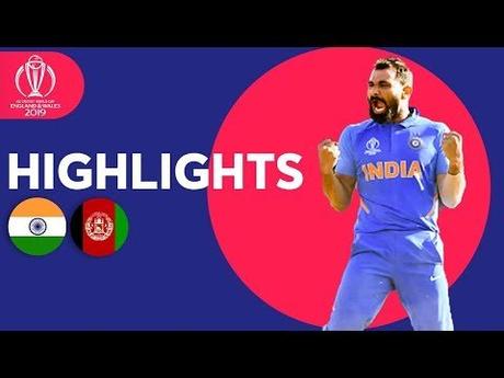 India v Afghanistan - Match Highlights | ICC Cricket World Cup 2019