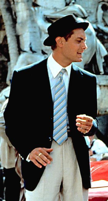 The Talented Mr. Ripley: Dickie’s Navy Silk Blazer The Talented Mr. Ripley: Dickie’s Navy Silk Blazer