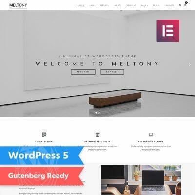 Meltony, premium and free wordpress themes