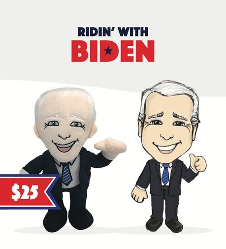 Cuddle Your Candidate Tonight! Primary Pals Plush Dolls Featuring The Top Democratic Candidates Launches Just In Time For The Primary Debates Ridin' with Biden