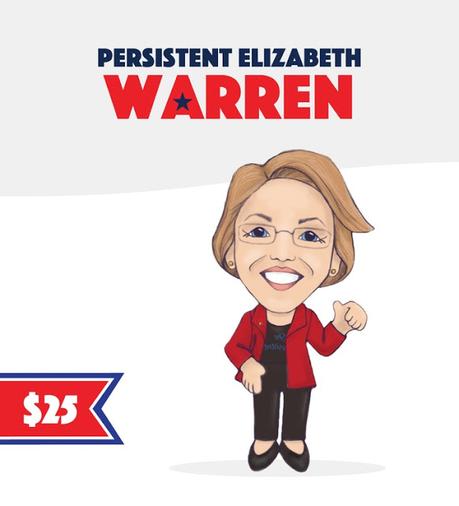Cuddle Your Candidate Tonight! Primary Pals Plush Dolls Featuring The Top Democratic Candidates Launches Just In Time For The Primary Debates Persistent Elizabeth Warren
