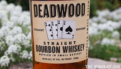 Label for the Deadwood Bourbon 