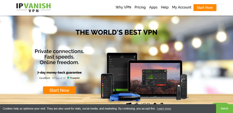 IPVanish VPNs for Mac