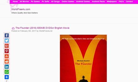 Best Free Movie Downloads Sites