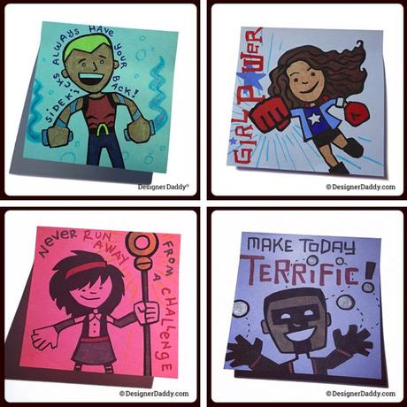 SuperLunchNotes: LGBTQ Superheroes Edition