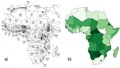 Increasing human population density drives environmental degradation in Africa