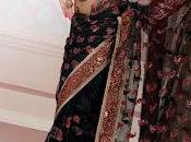 Latest Black Saree Designs