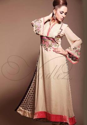 Needlez By Shalimar Formal Embroidered Collection 2012