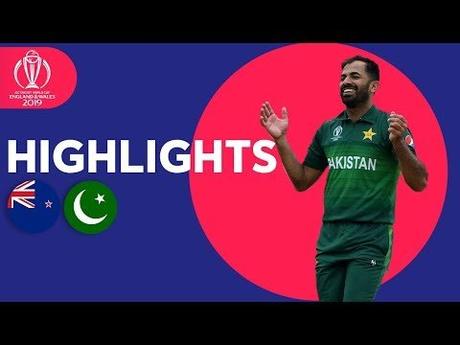 New Zealand vs Pakistan - Match Highlights | ICC Cricket World Cup 2019