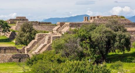 Monte Alban, just outside Oaxaca, is a pre-Columbian center of Zapotec and Mixtec culture from 8th century BCE