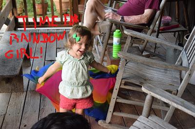 Josie is Rainbow Girl