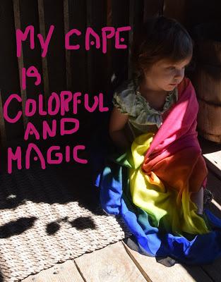 Josie is Rainbow Girl