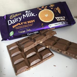 Cadbury Dairy Milk Simply The Zest Review