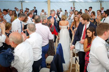 Summer Solstice Wedding – Polly and Steve polly walks through her guests