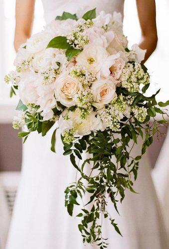 bridal bouquet shapes tender cascade bouquet southern blooms