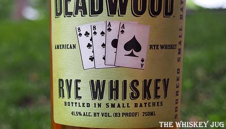 Label for the Deadwood Rye