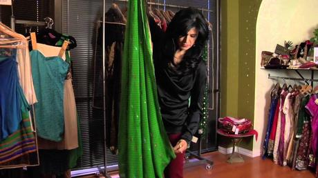 Re-fold the sari