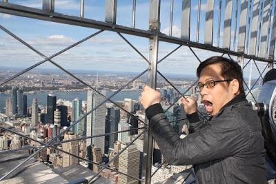sir Glen at Empire State Building
