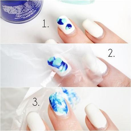 DIY nail art without any tool DIY nail art without any tool