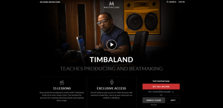 Timbaland MasterClass Review 2019: Should You Try ? (May Be YES) !!!