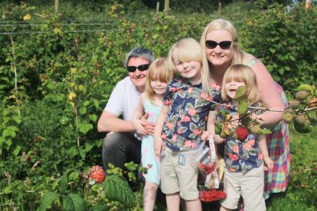 Me & Mine in June: Raspberry Picking & Finding Calm In The Chaos