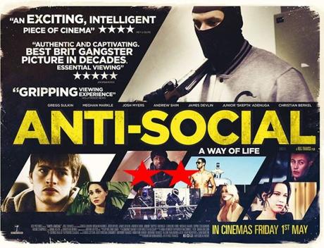 ABC Film Challenge – Crime – A – Anti-Social (2015)