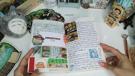 Taiwan Travel Journal Flip Through