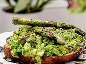 Recipe Smashed Avocado Toast with Asparagus