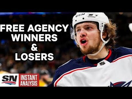 Winners and Losers From Day One of NHL Free Agency | PLUS Way-Too-Early Stanley Cup Picks