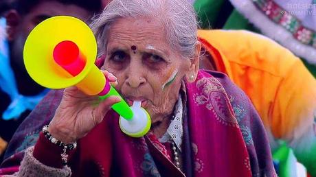 cute grandma Charulatha ~ India tames Bangladesh