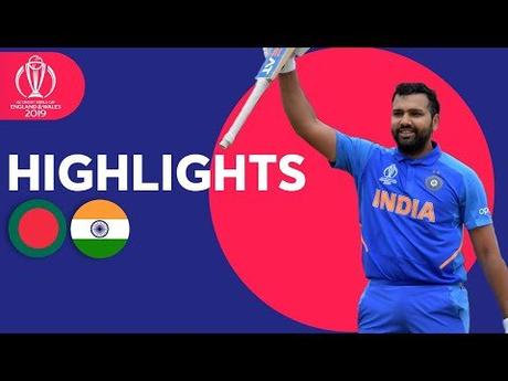 Bangladesh vs India | ICC Cricket World Cup 2019 - Match Highlights