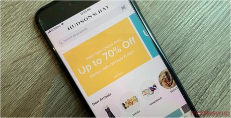 Hudson’s Bay releases app to help users shop in store and online