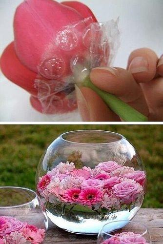 how to make wedding centerpieces floating flower in the bowl centerpiece