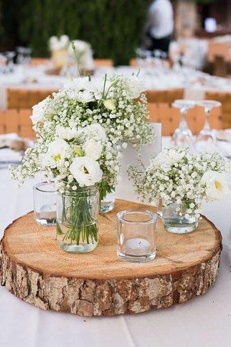 how to make wedding centerpieces babys breath in the mason jar table decor