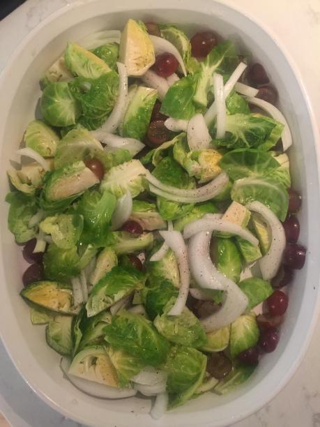 Recipe of the Week: Orecchiette with Brussels Sprouts, Grapes & Onion