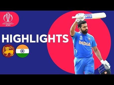 Sri Lanka vs India - Match Highlights | ICC Cricket World Cup 2019