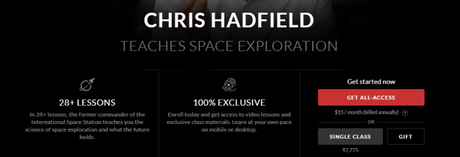 Chris Hadfield Masterclass Review 2019: Is It Worth It? (Pros & Cons)