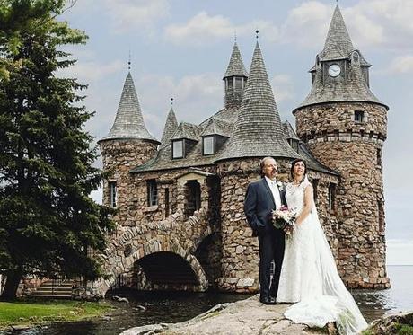 best castles for weddings Boldt Castle Alexandria Bay New York
