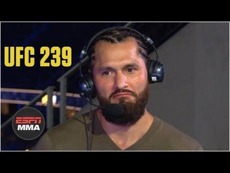 Jorge Masvidal talks flying knee KO of Ben Askren | UFC 239 | ESPN MMA