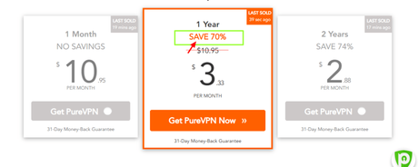 PureVPN Discount Coupon Code July 2019: Get Upto 70% Off Now