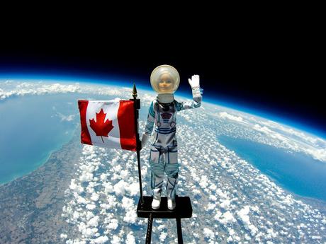 A Barbie Astronaut Doll reached new heights as she was launched to space on Friday, July 5, 2019 in London, Ontario. The launch was held in partnership with STEM Camp and was designed to inspire a new generation of girls, who will pursue STEM careers, to reach their limitless potential. #YouCanBeAnything