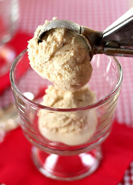 Old Fashioned Butter Brickle Ice Cream