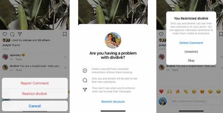 Instagram cracks down on bullying with AI messages and ‘Restrict’ feature