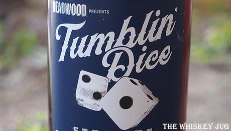 Label for the Tumblin Dice Bourbon