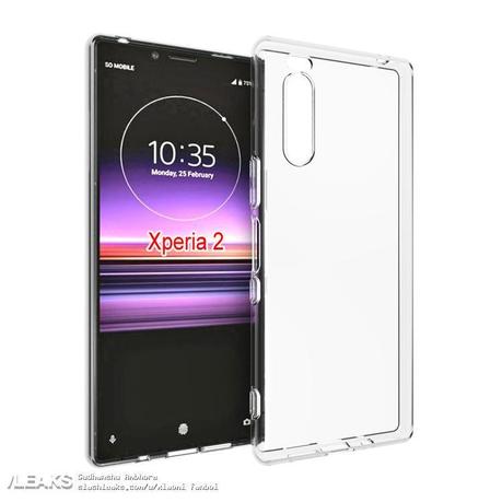 Alleged case confirms previously leaked Sony Xperia 2 design